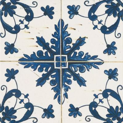 Morocco Multi Colour Pattern Tile 20x20cm