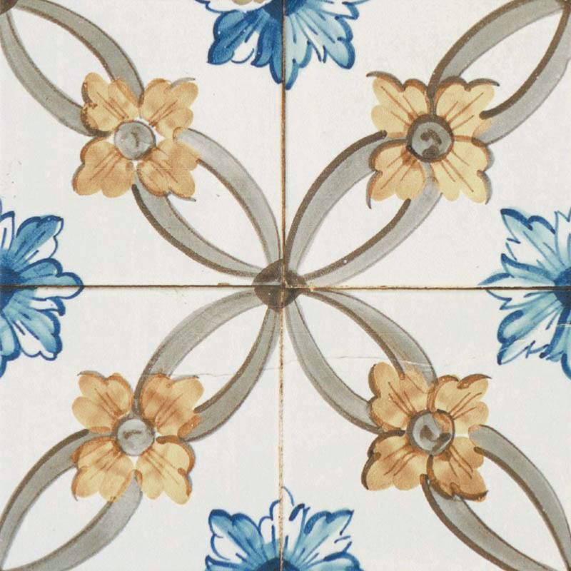 Morocco Multi Colour Pattern Tile 20x20cm