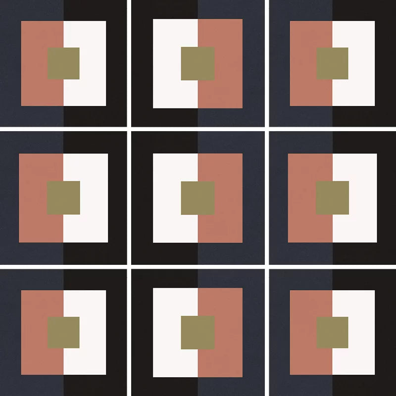 Equipe Bauhome Punkt Cold Pattern Tile 20x20cm