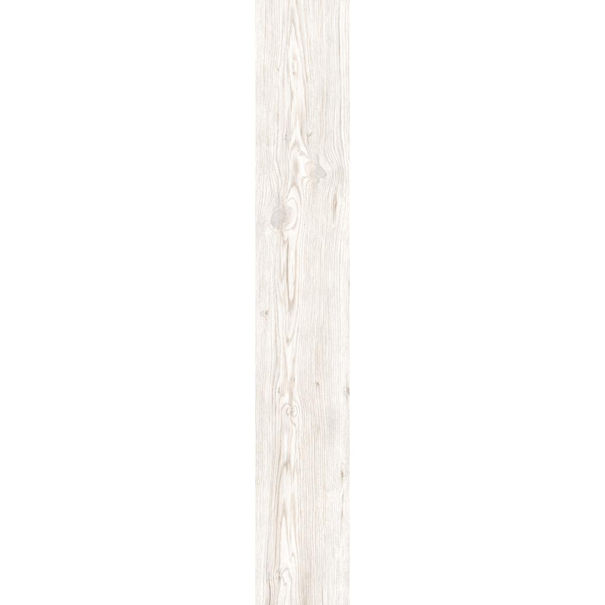 La Foresta White Wood Effect Porcelain Tile 15x100cm