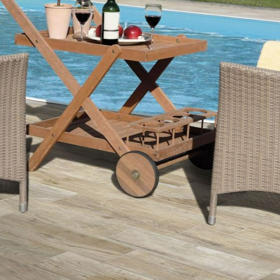 Rondine Hard&Soft Ash Outdoor Porcelain Slab Tile 40x120cm