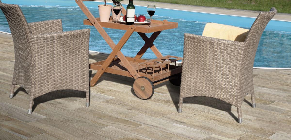 Rondine Hard&Soft Ash Outdoor Porcelain Slab Tile 40x120cm