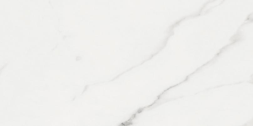 Carrara White Marble Effect Gloss Wall Tile 30x60cm