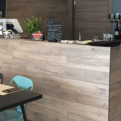 La Foresta Cream Wood Effect Porcelain Tile 15x100cm