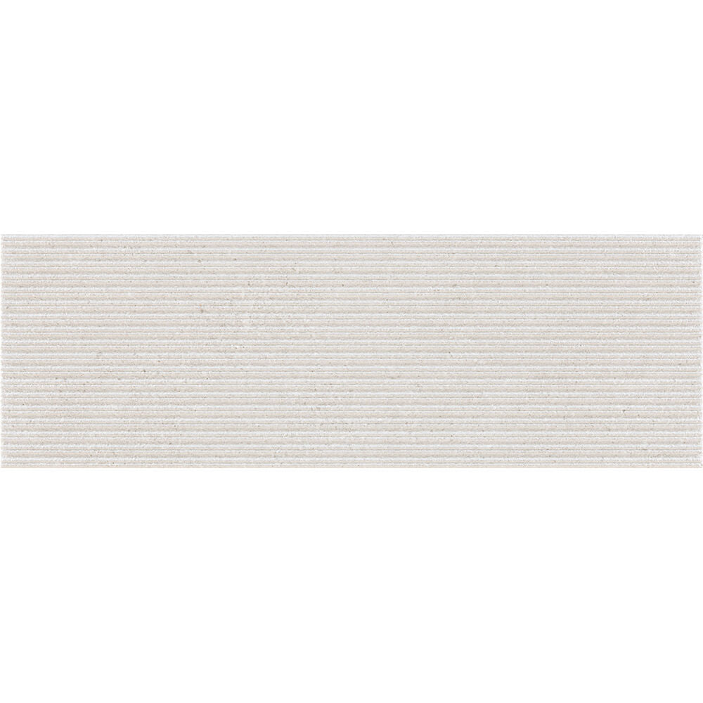 Kalksten Light Grey Ceramic Decor Wall Tile 25x75cm