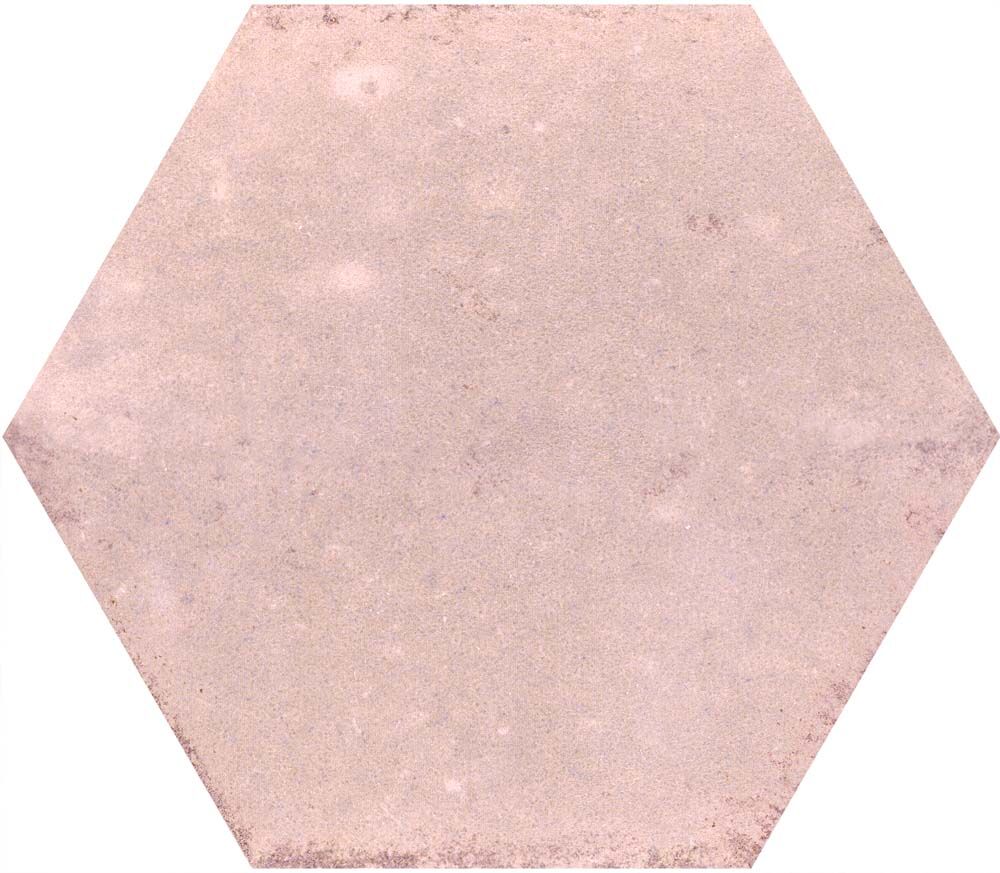 Hope Rose Hexagon Gloss Ceramic Wall Tiles 15x17.3cm
