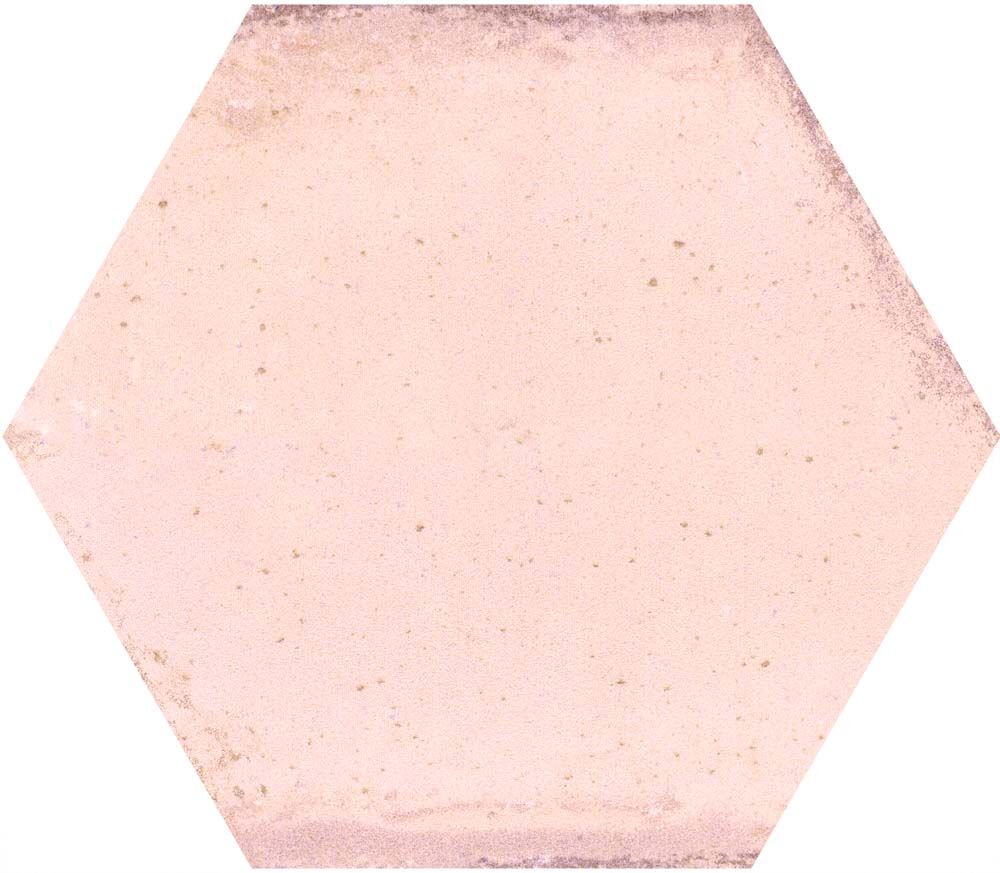 Hope Rose Hexagon Gloss Ceramic Wall Tiles 15x17.3cm