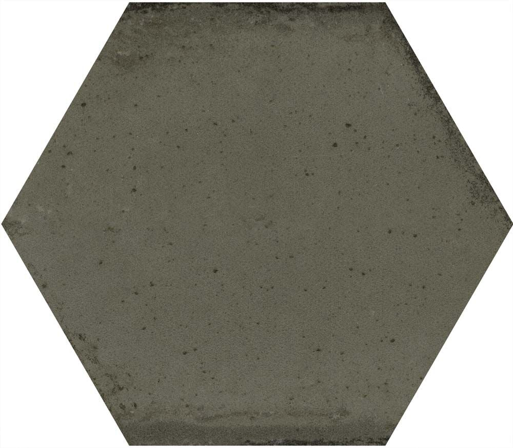 Hope Ash Hexagon Gloss Ceramic Wall Tiles 15x17.3cm