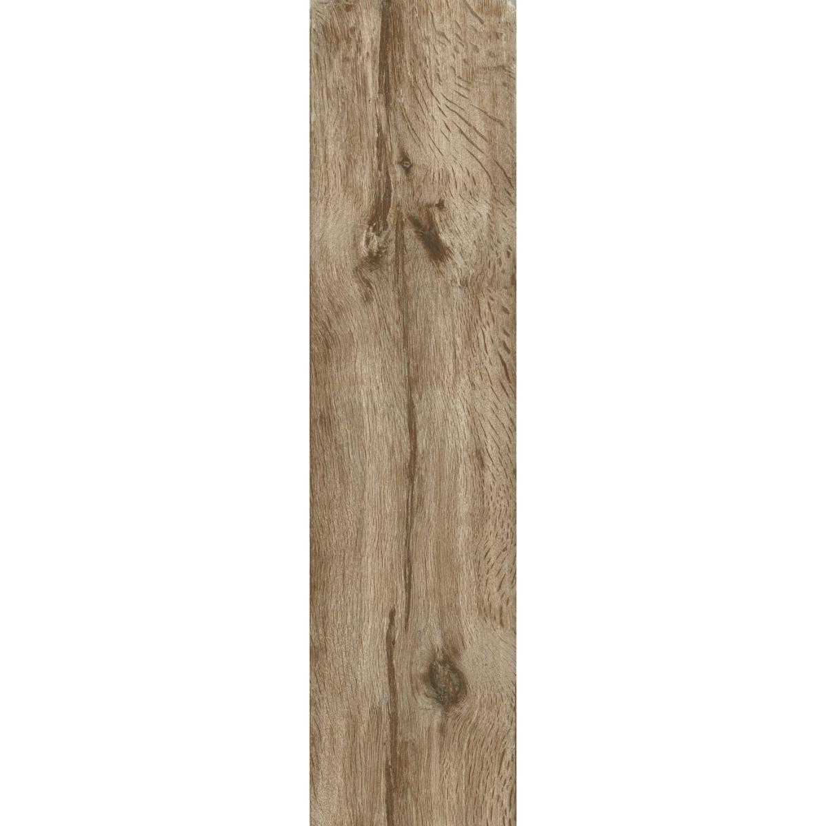 Woodland Taupe Wood Effect Porcelain Tile 15x58cm