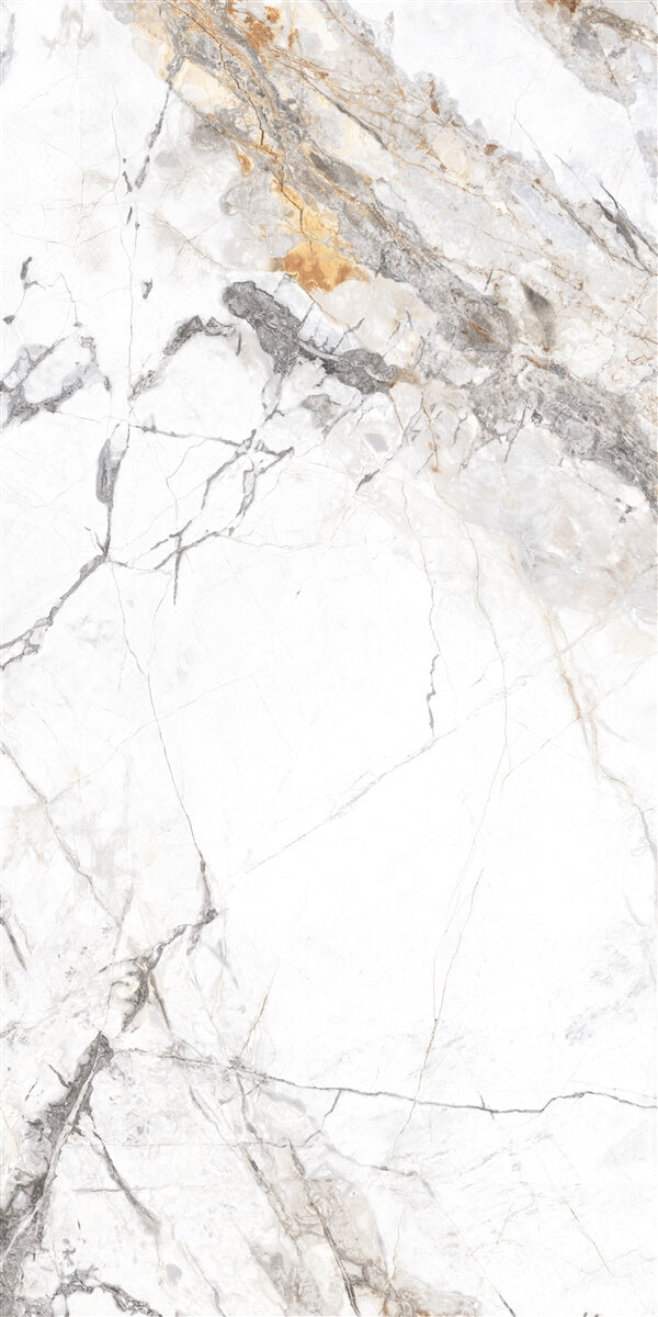 Yurtbay Invisible Marble Effect Polished Porcelain Tile 60x120cm