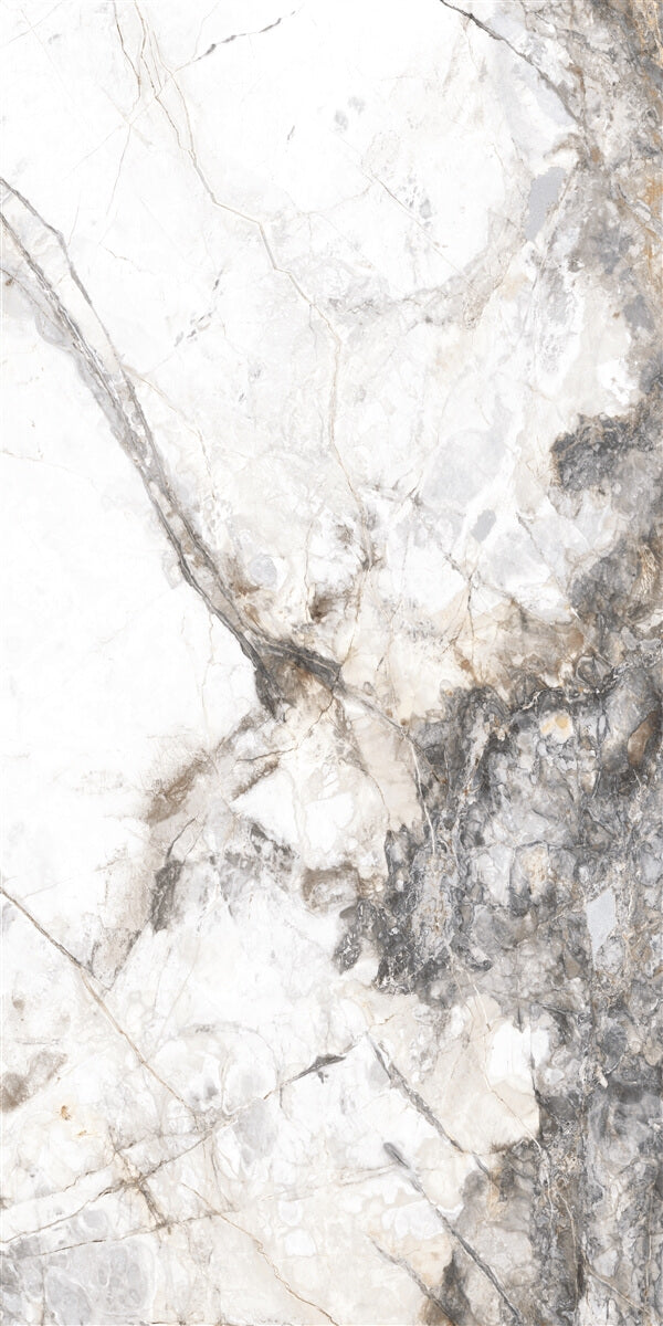 Yurtbay Invisible Marble Effect Satin Marble Effect Porcelain Tile 60x120cm