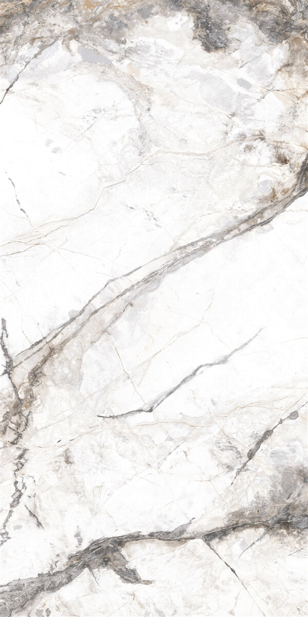 Yurtbay Invisible Marble Effect Polished Porcelain Tile 60x120cm