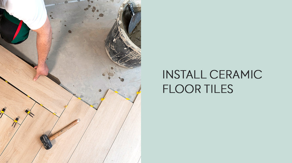How To Install Ceramic Floor Tiles - Tiles Ahead