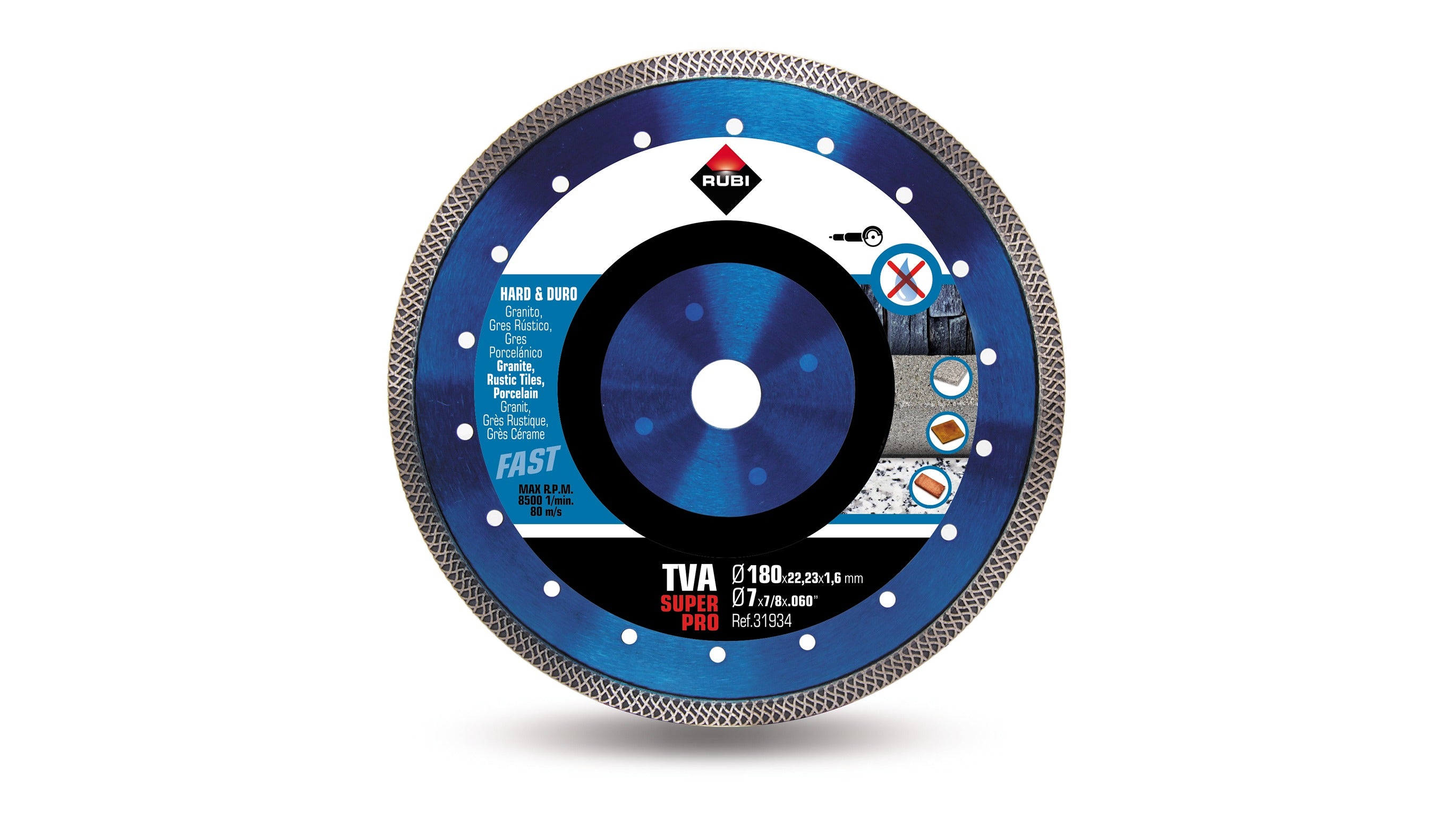 Rubi TVA 115 Super Pro Porcelain Blade