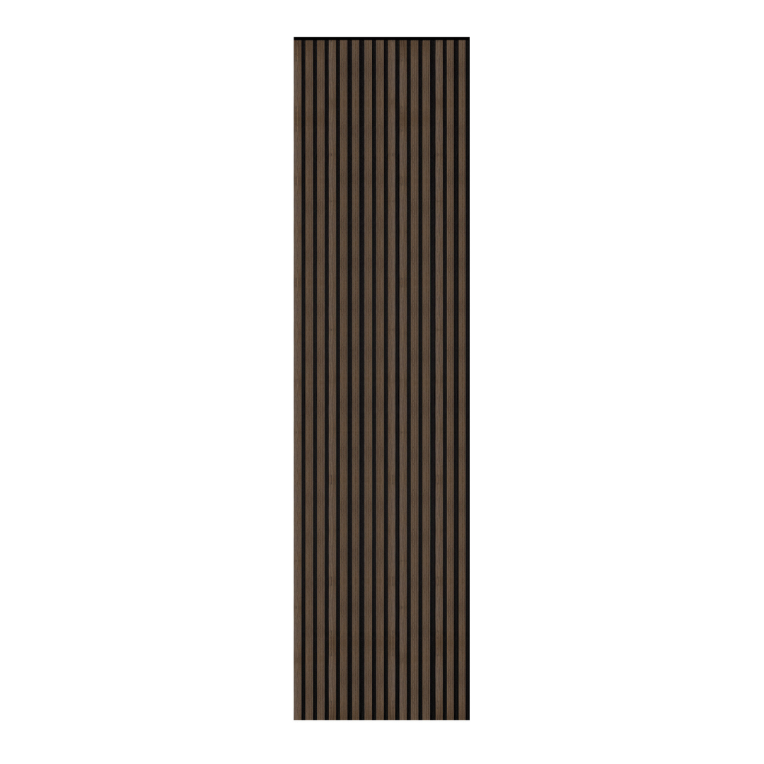 Acoustic Wall Panel Carini Walnut 240x60cm