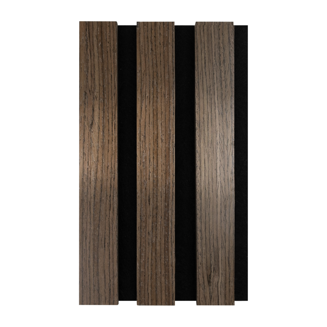 Acoustic Wall Panel Carini Walnut 240x60cm