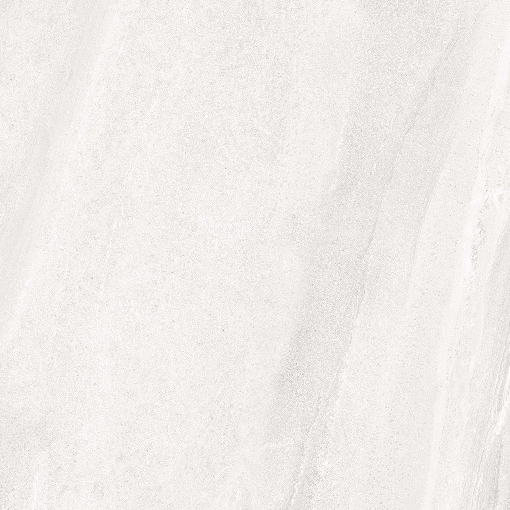 Aged Stone White Stone Effect Porcelain Floor Tile 60x60cm