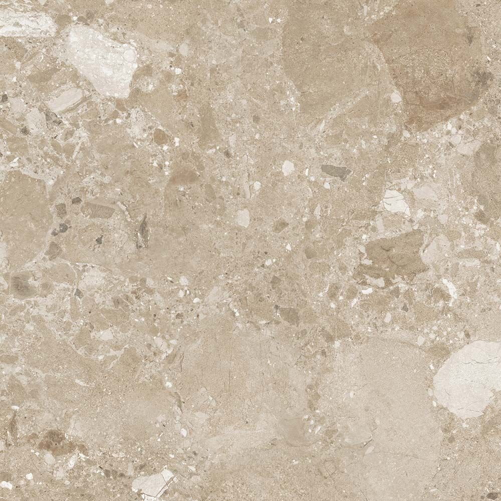 Amaya Terrazzo Beige Matt Porcelain Wall & Floor Tile 900x900mm-Verona-P14816