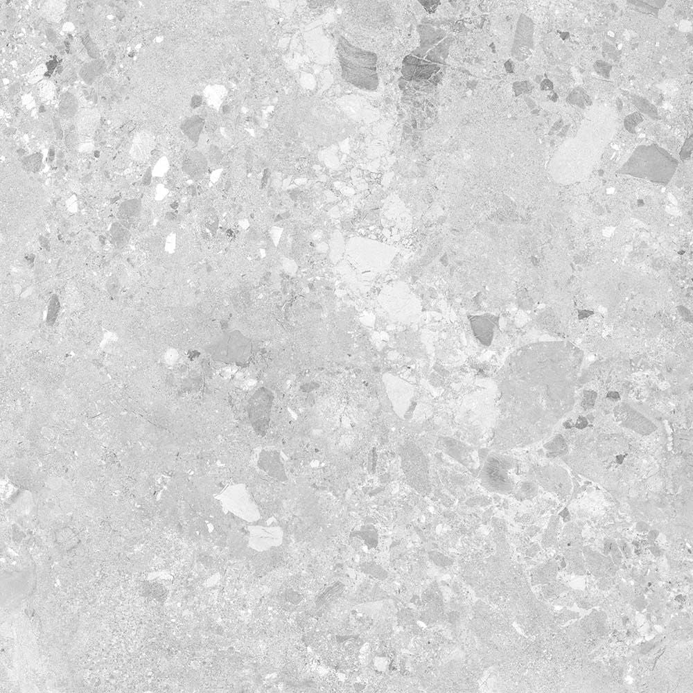 Amaya Terrazzo Grey Matt Porcelain Wall & Floor Tile 900x900mm-Verona-P14814