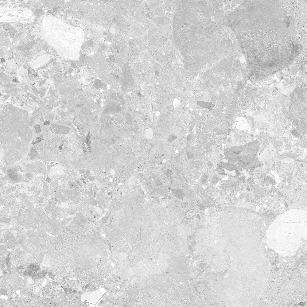 Amaya Terrazzo Grey Matt Porcelain Wall & Floor Tile 900x900mm-Verona-P14814