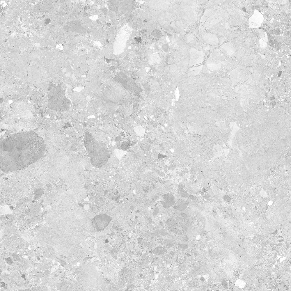 Amaya Terrazzo Grey Matt Porcelain Wall & Floor Tile 900x900mm-Verona-P14814