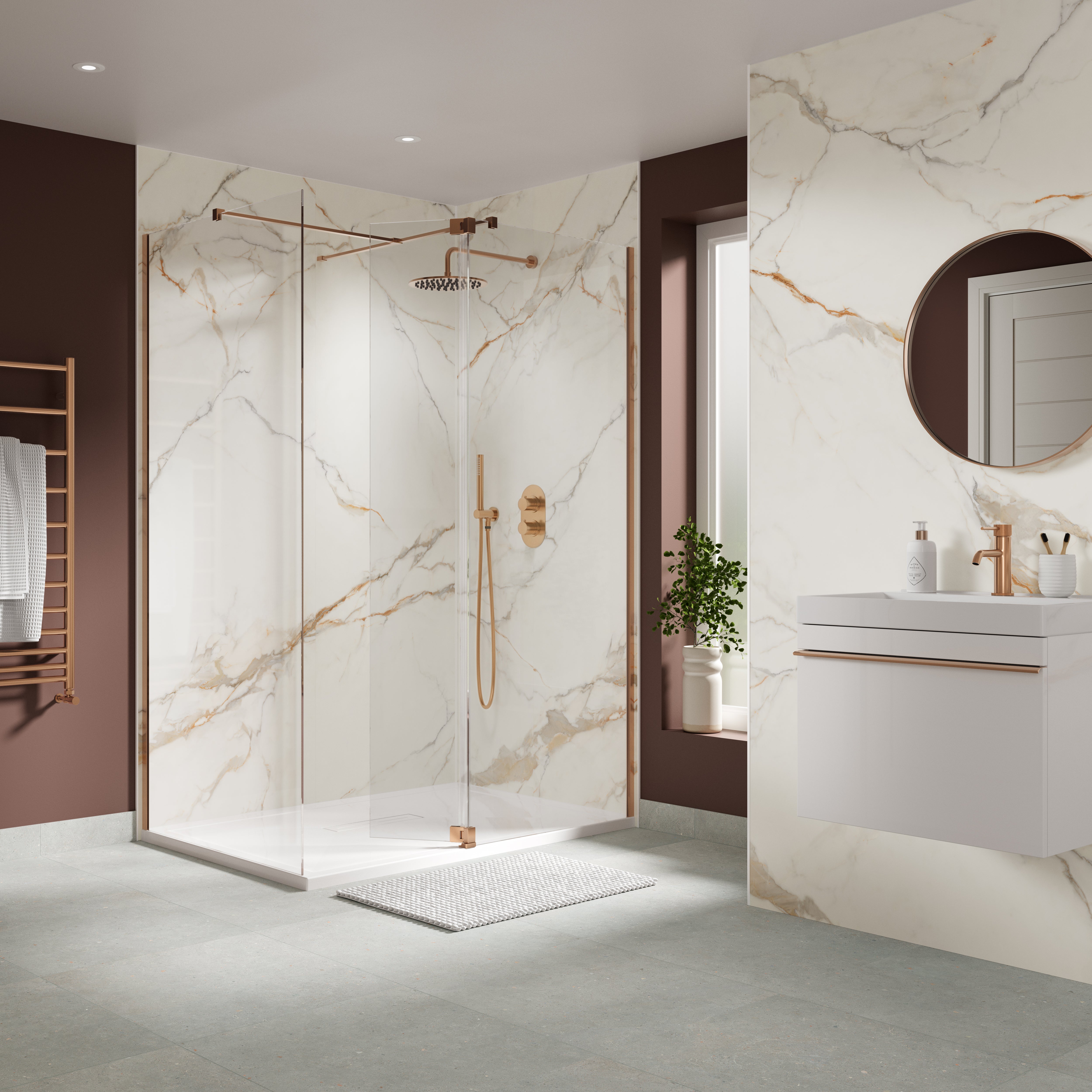 Aqua Wall Corinthia Matt SPC Wall Panel 950x2400x6mm-Verona-WP1014