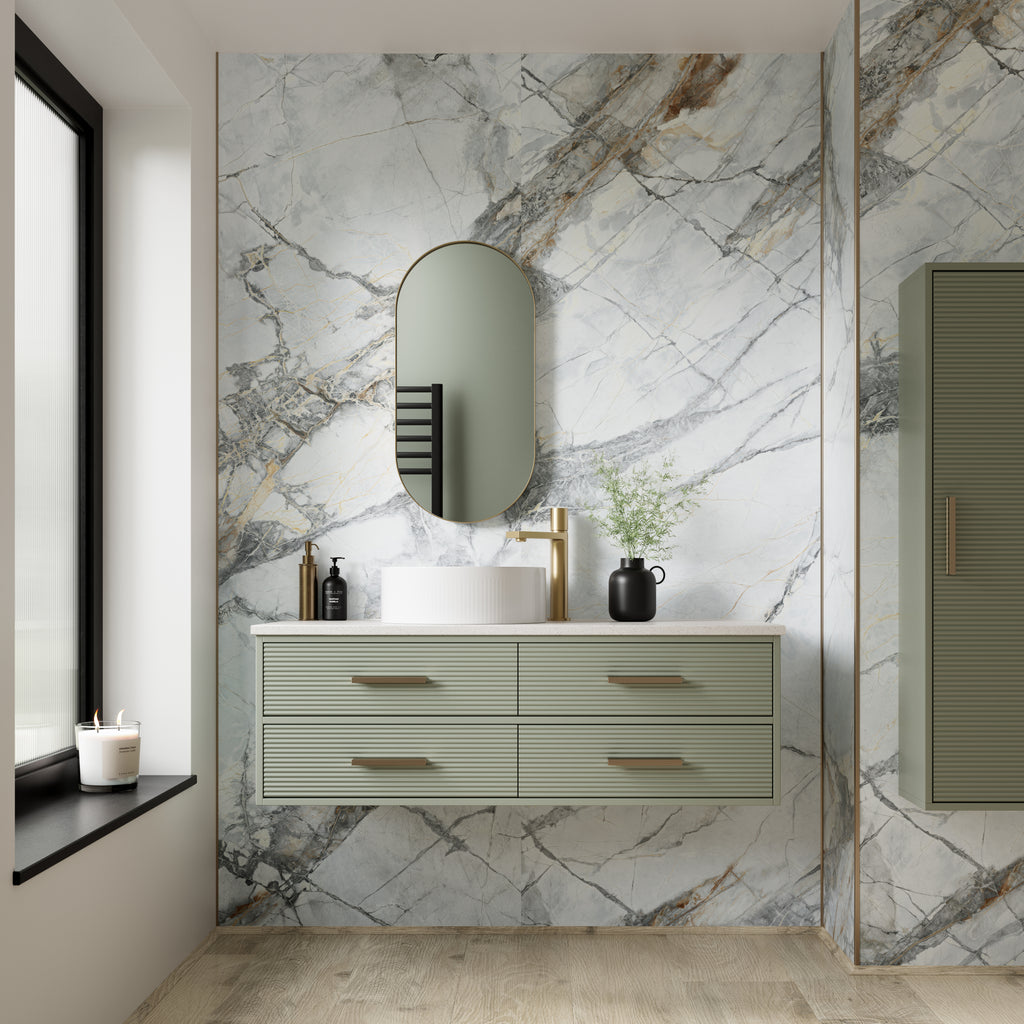 Aqua Wall Fuji Matt SPC Wall Panel 950x2400x6mm-Verona-WP1019