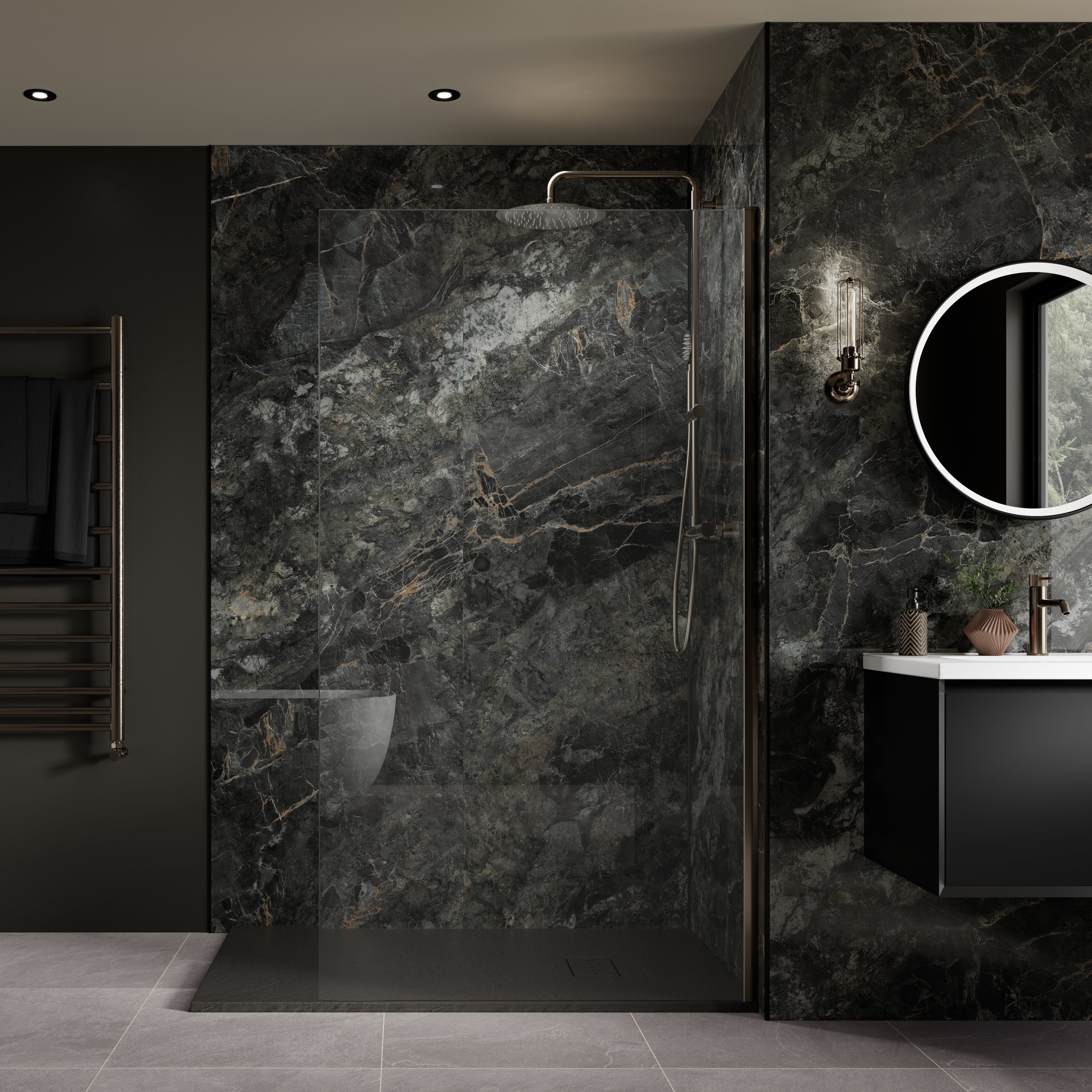 Aqua Wall Galaxy Gloss SPC Wall Panel 950x2400x6mm-Verona-WP1010