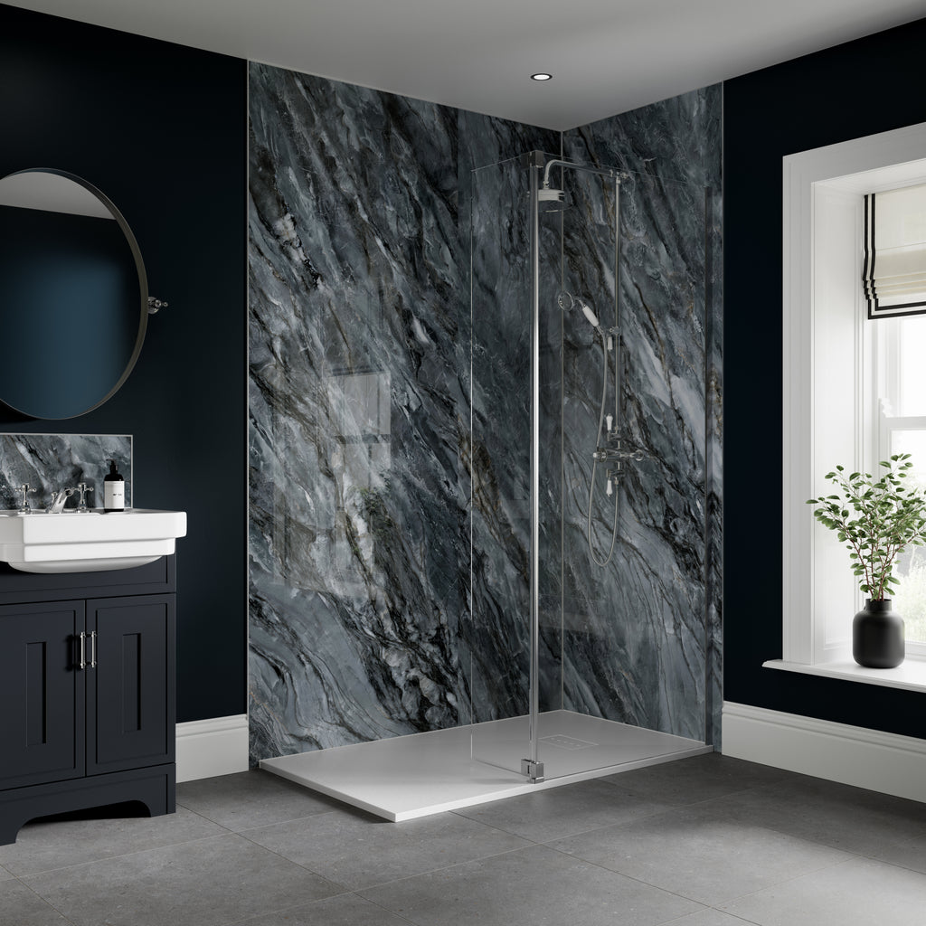 Aqua Wall Monsoon Gloss SPC Wall Panel 950x2400x6mm