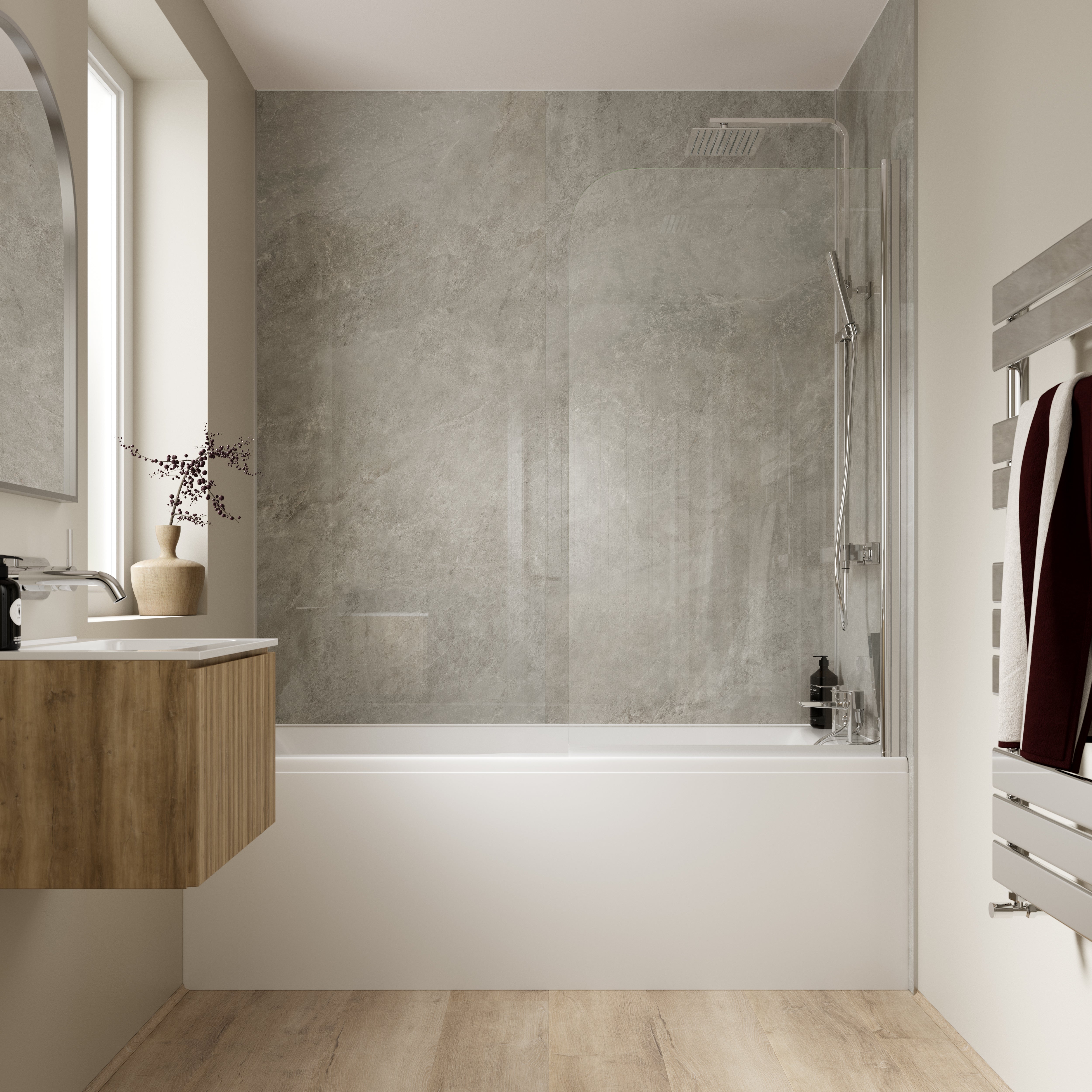 Aqua Wall Sargasso Gloss SPC Wall Panel 950x2400x6mm-Verona-WP1011