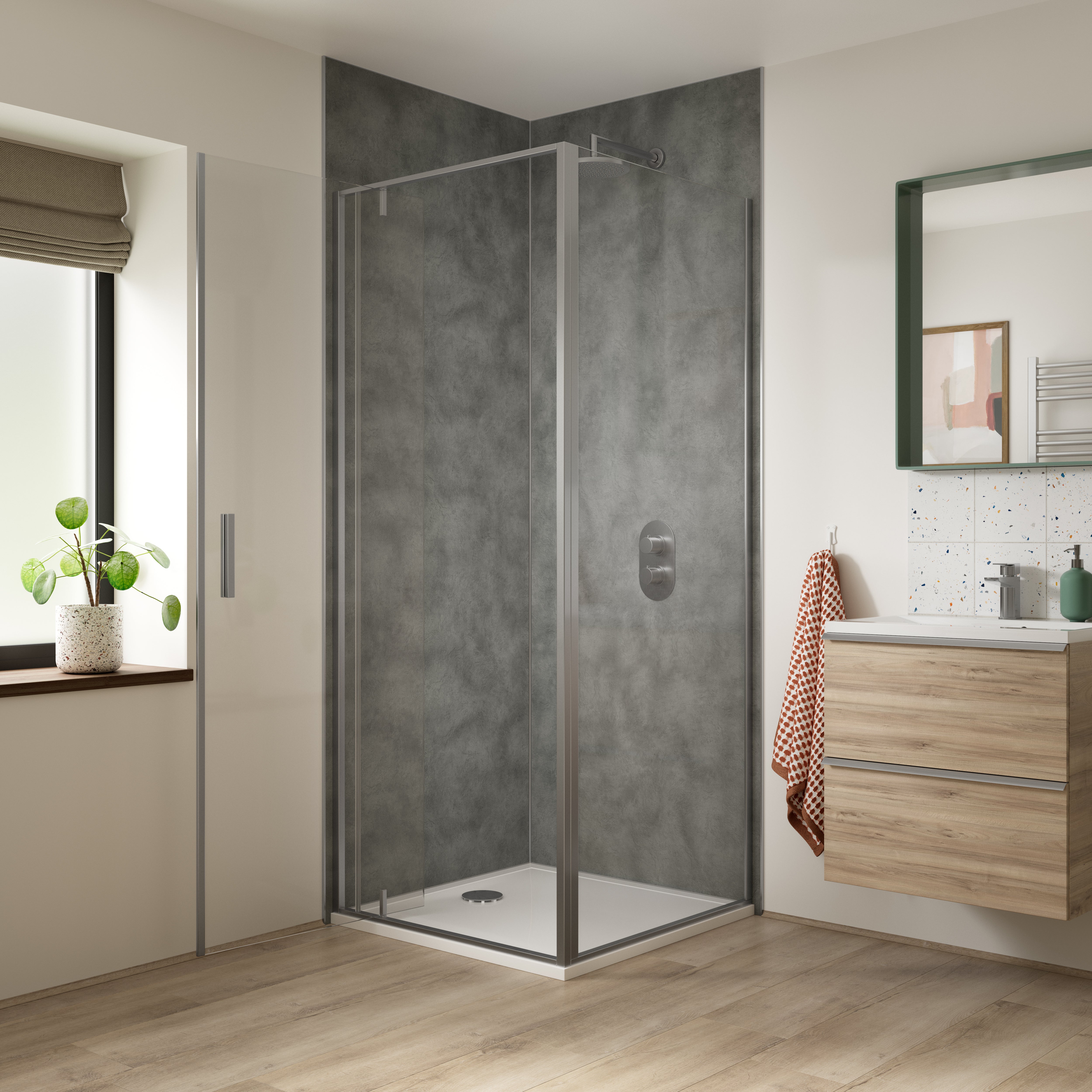 Aqua Wall Tempest Matt SPC Wall Panel 950x2400x6mm-Verona-WP1018