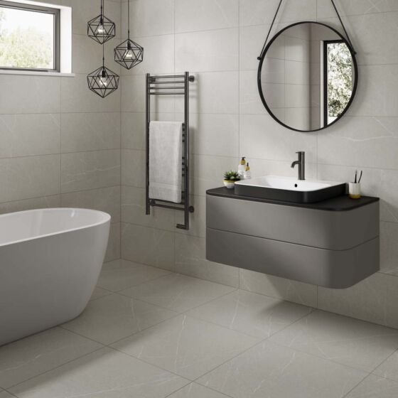 Capri Cream Matt Ceramic Wall Tile 30x60cm-Verona-P12786
