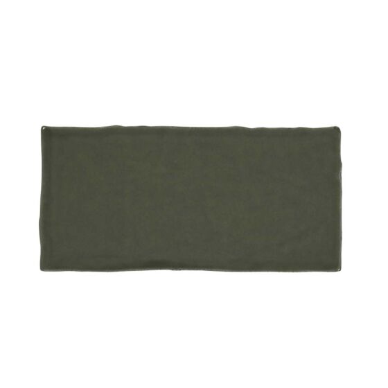 Clay Olive Ceramic Glazed Wall Tile 7x13cm-Verona-P12215