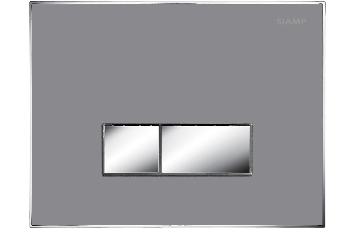 Racket Flushplate - Flat Grey