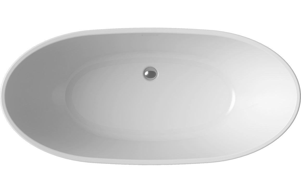 Cefni Freestanding 1700x780x690mm Bath - White