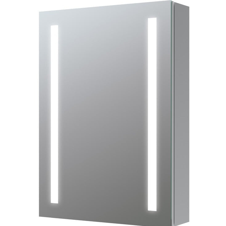 Fabiola 500mm 1 Door Front-Lit LED Mirror Cabinet