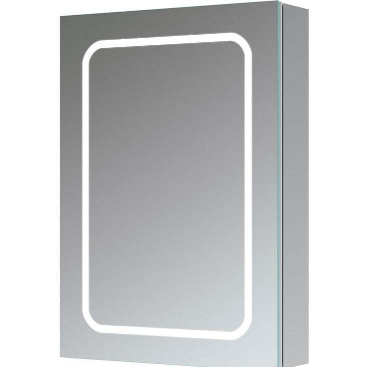 Kala 500mm 1 Door Front-Lit LED Mirror Cabinet