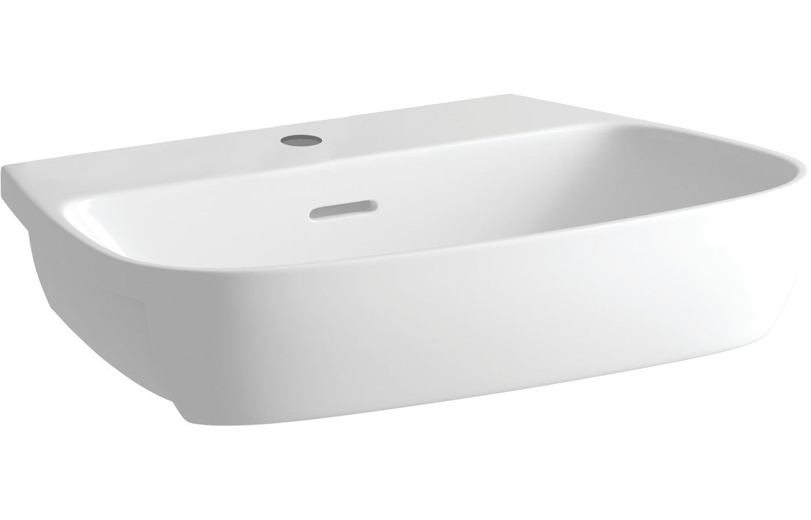 Tilly 605x410mm 1TH Semi Recessed Basin
