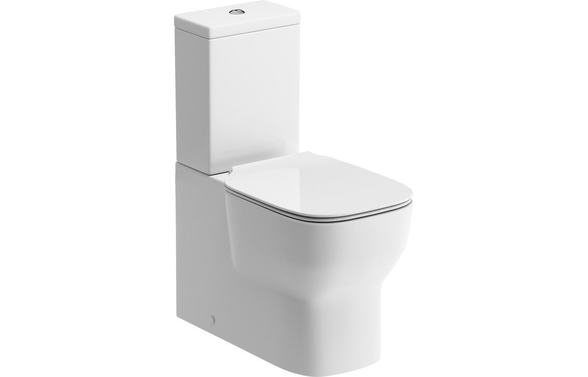 Sian Close Coupled Fully Shrouded WC & Soft Close Seat