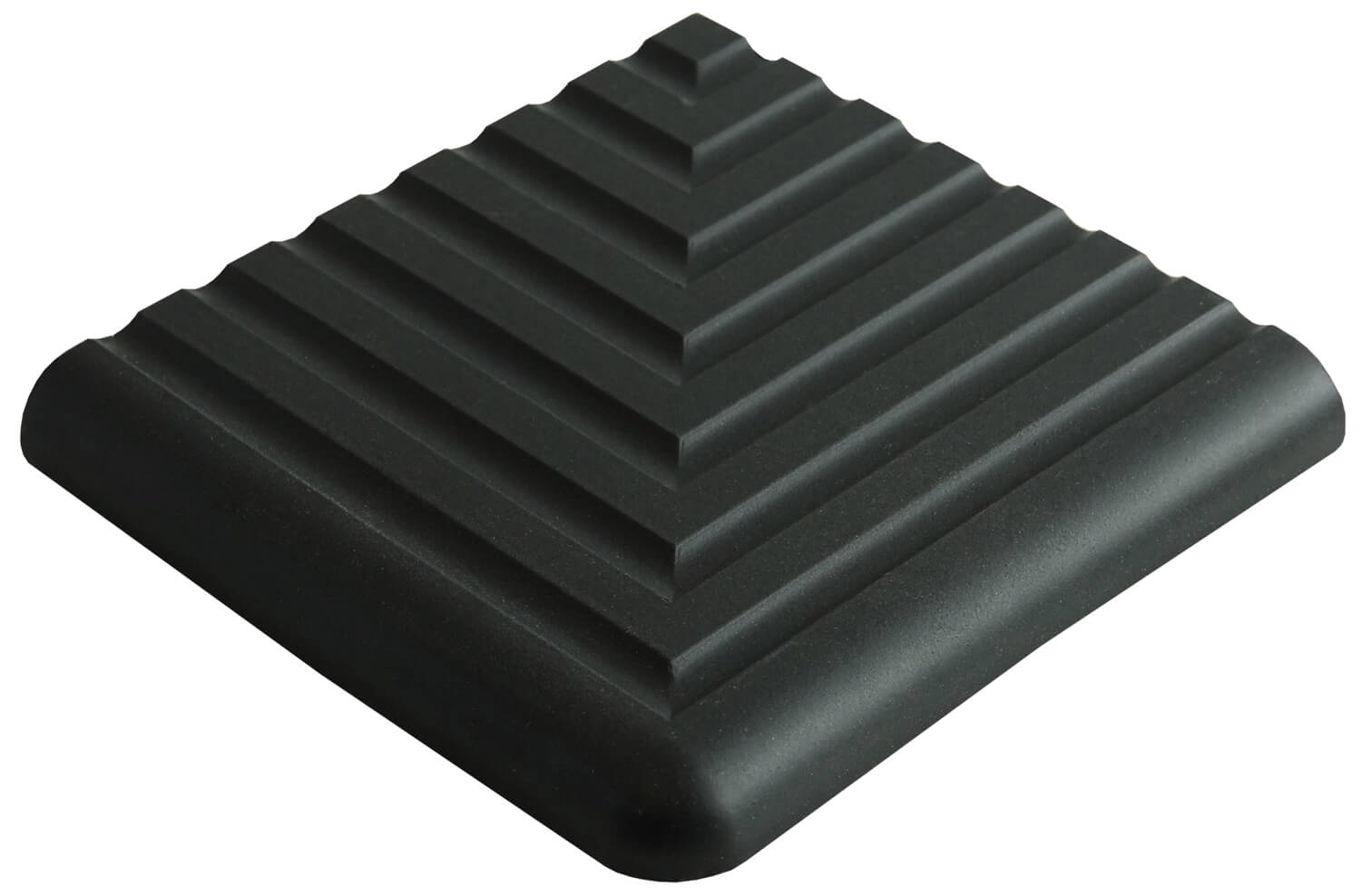 Dorset Woolliscroft Black Step Tread Slip Resistant Quarry Tile 100x100mm