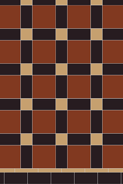 Original Style Victorian Edinburgh Pattern