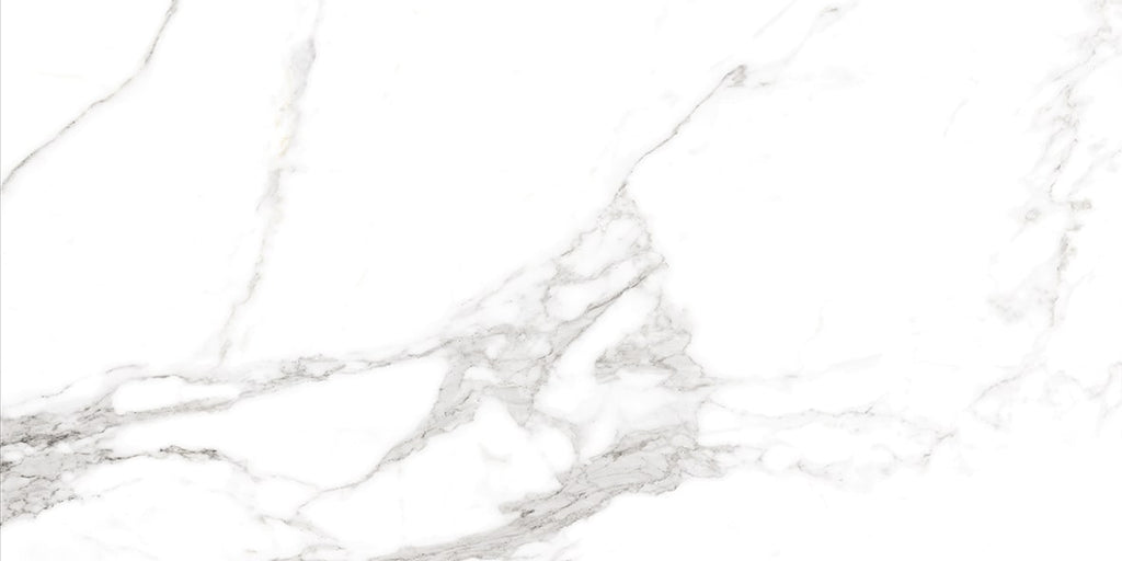 Emma Marble Effect Polished Porcelain Tile 30x60cm