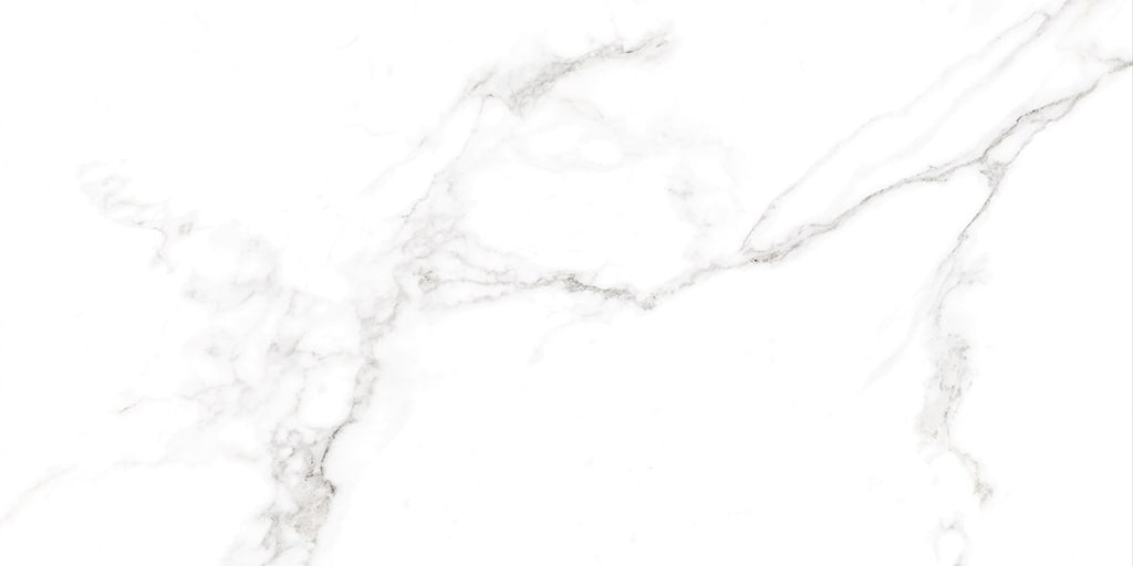 Emma Marble Effect Polished Porcelain Tile 30x60cm
