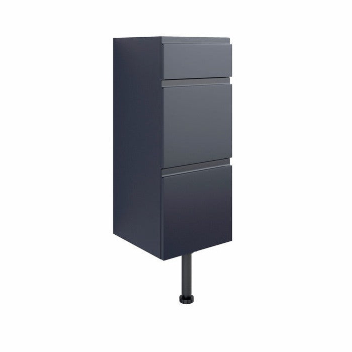 Valpolicella 300mm 3 Drawer Unit - Matt Indigo Blue