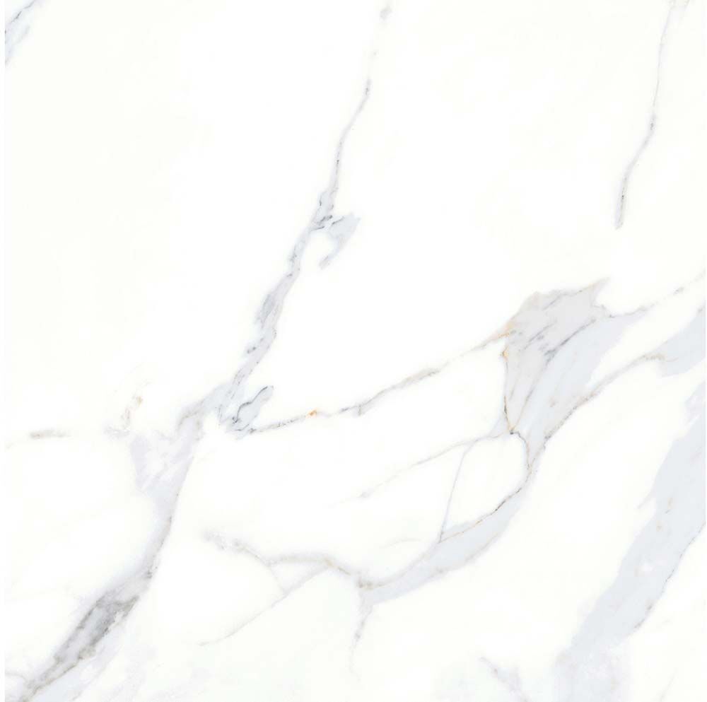 Hannah Polished Glazed Porcelain Marble Effect Wall and Floor Tile 60x60cm-Verona-P12616