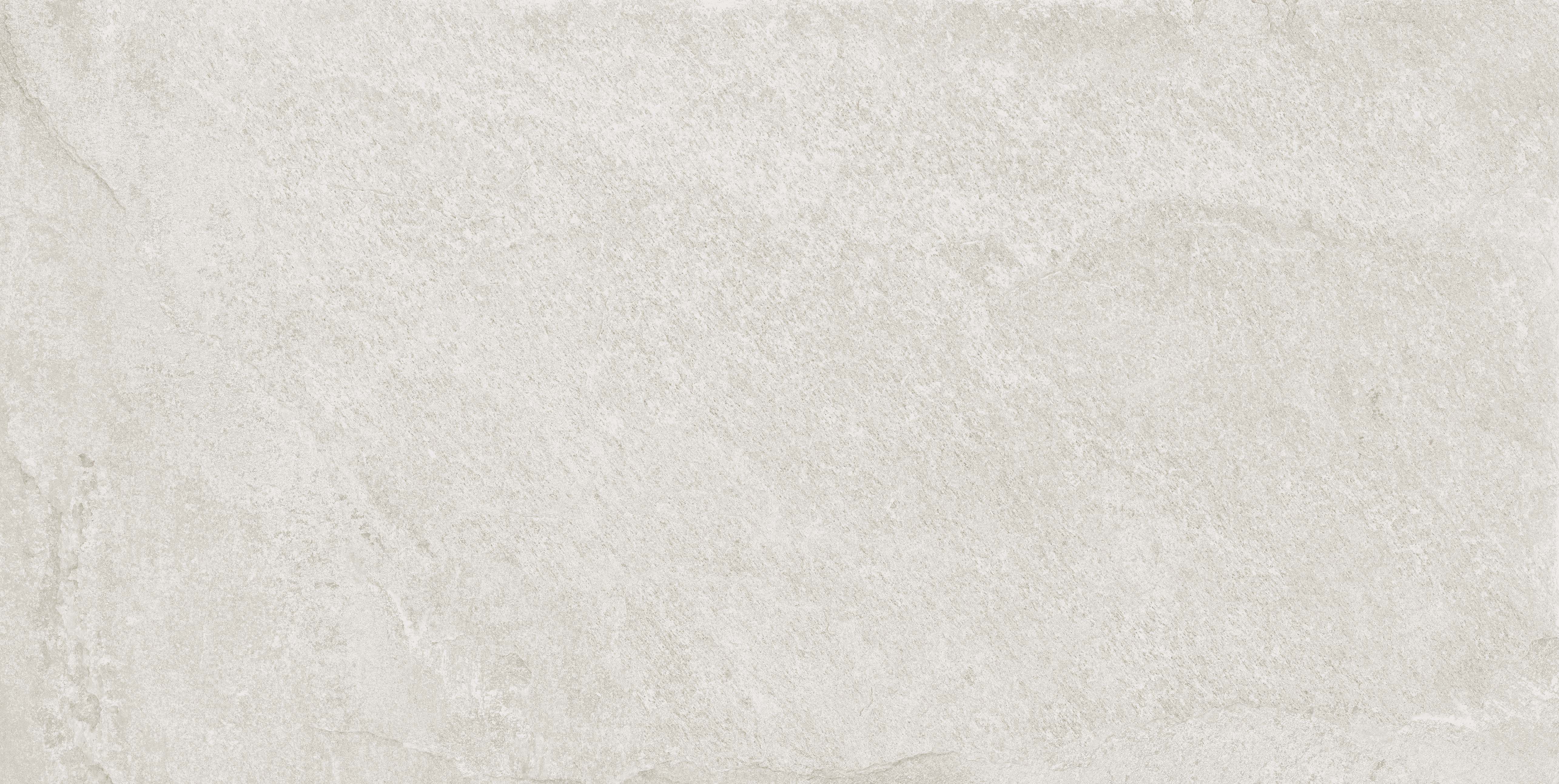 Ravenscraig White Outdoor Porcelain Slab Tile 60x120cm