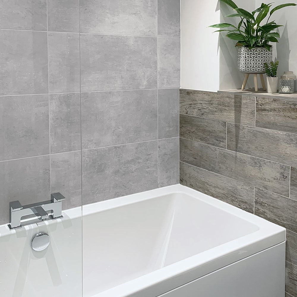 Loft Ash Porcelain Tile 30x60cm-Verona-P11043