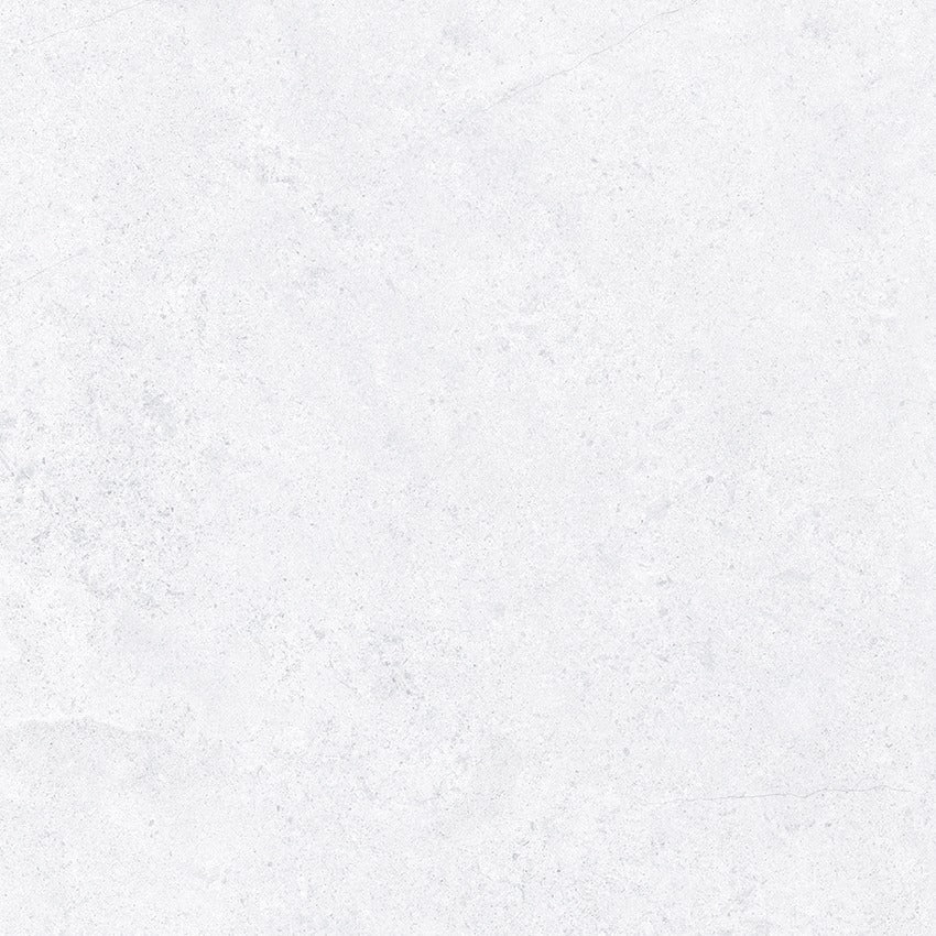 Lyric White Stone Effect Floor Tile 60x60cm