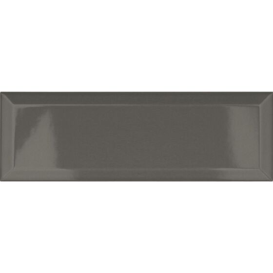 Metro Dark Grey Wall Tile 10x30cm-Verona-P11545