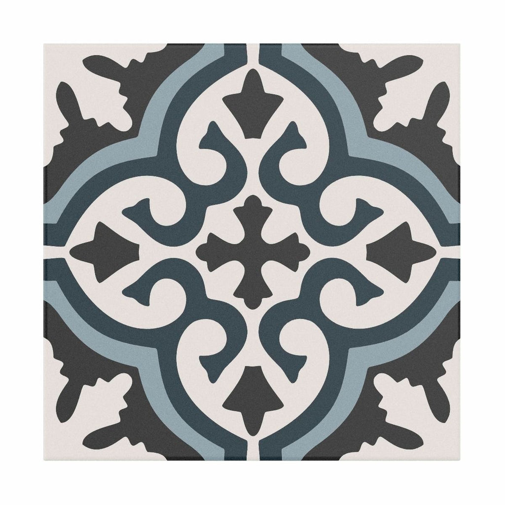 Miro Patterned Ceramic Wall & Floor Tile 25x25cm-Verona-P10872